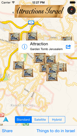 Attractions Israel