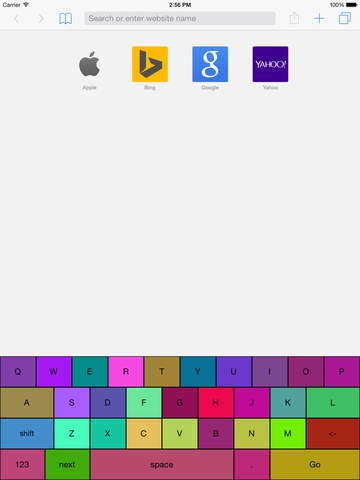 【免費工具App】RGB Keyboard for iOS 8-APP點子