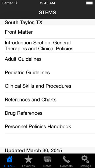 【免費醫療App】South Taylor EMS Guidelines-APP點子