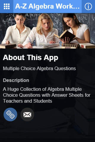 A-Z Algebra Worksheet screenshot 2