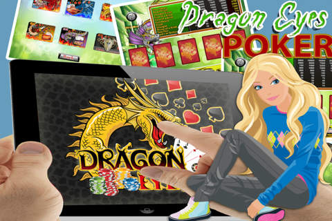 Dragon Eyes Pro – Exclusive Video Poker Game screenshot 2