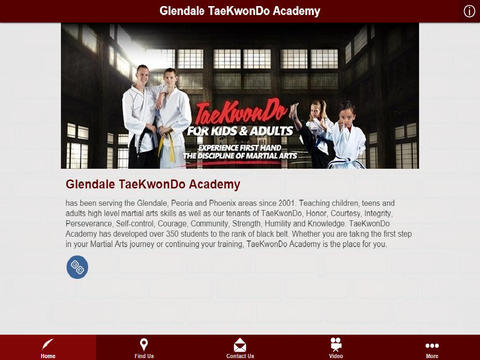 【免費運動App】Glendale TaeKwonDo Academy-APP點子