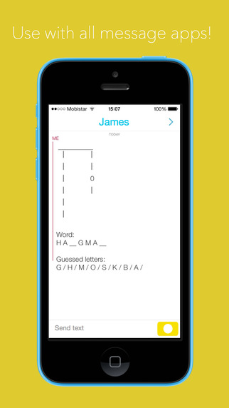 【免費遊戲App】HangKeys — Hangman for Message apps!-APP點子