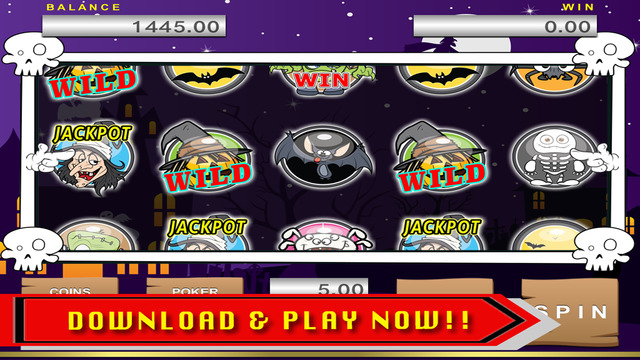 Halloween Slots - Spin to Win The Jackpot Free