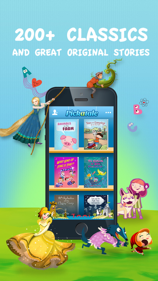 【免費教育App】Pickatale: 200+ Interactive Children's Books for the Holidays! A Perfect Gift for the Kids-APP點子