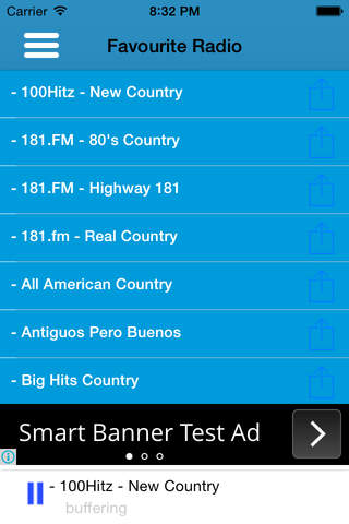 Country Blues Music Radio With Trending News screenshot 3