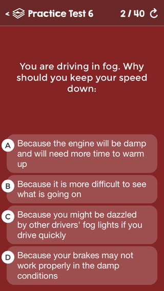 【免費教育App】UK Driving Theory Test Practice Questions - Preparation for your First Provisional Driver Licence-APP點子