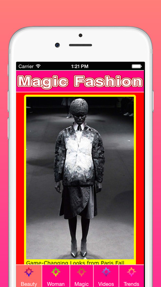 【免費生活App】Magic Fashion - Magazine For Woman-APP點子