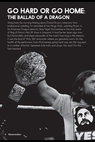 Resurrection Wrestling (Mag) screenshot 2