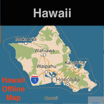 Hawaii Offline Map & Navigation & POI & Travel Guide & Wikipedia Pro 交通運輸 App LOGO-APP開箱王