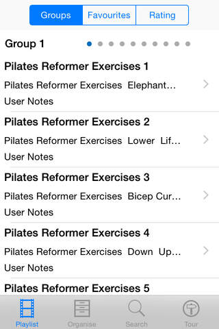 Pilates Reformer Exercises screenshot 2