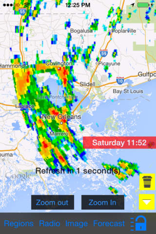 Alabama US Instant Radar Finder/Alert/Radio/Forecast All-In-1 - Radar Now screenshot 2