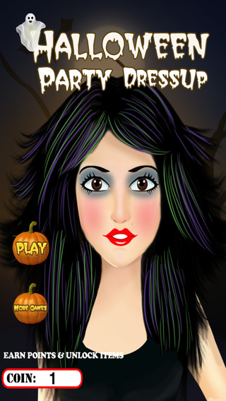 Halloween Party Dress Up - Stylish girls beauty and fashion game