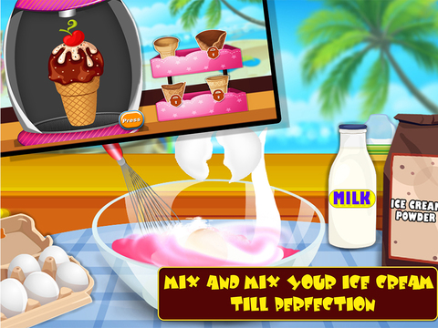 免費下載遊戲APP|Ice cream maker kitchen - icecream cooking game for crazy chefs app開箱文|APP開箱王