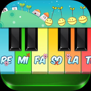 Baby Piano - Cool Musical App For Toddlers With Babies Songs and Rhymes! LOGO-APP點子