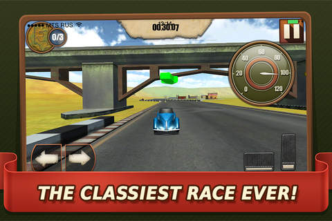 Retro Car Racing 3D screenshot 4