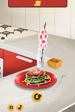 Zucchini Spaghetti Bolognese - Cooking Game! screenshot 4