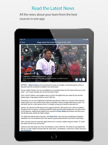 免費下載運動APP|Detroit Baseball Schedule Pro app開箱文|APP開箱王