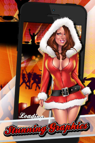 ACE Holiday Sexy Santa Slot Machine & BlackJack 21 Card Game screenshot 2