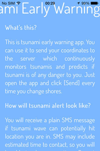 Tsunami Early Warning screenshot 2