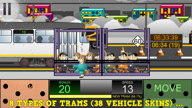 Tram Simulator 2D Premium - City Train Driver - Virtual Pocket Rail Driving Game