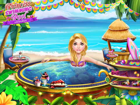 Скриншот из Princess Swimming Pool Celebration