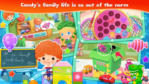 【免費遊戲App】Candy’s Family Life-APP點子