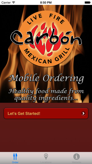 免費下載生活APP|Carbón Live Fire Mexican Grill Mobile Ordering app開箱文|APP開箱王