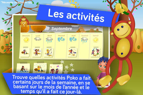Les saisons et la météo ! Jeux éducatifs sur le temps pour enfants en Maternelle et CP par Apprends Avec screenshot 3