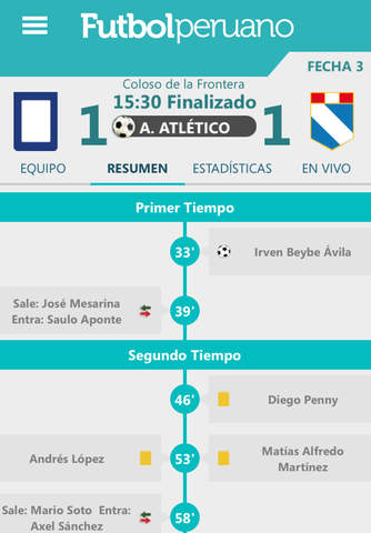 Futbol Peruano screenshot 3