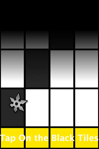 Ninja Shuriken Tiles - Don't Tap The White Please screenshot 2