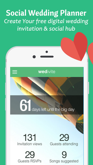 免費下載生活APP|Wedivite - Free Wedding Planner & Invitation app開箱文|APP開箱王