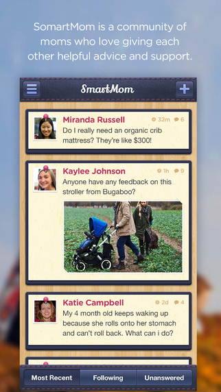 SmartMom - A Social Parenting Advice Community