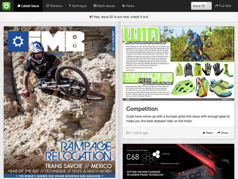 【免費運動App】IMB Free Mountain Bike Magazine-APP點子