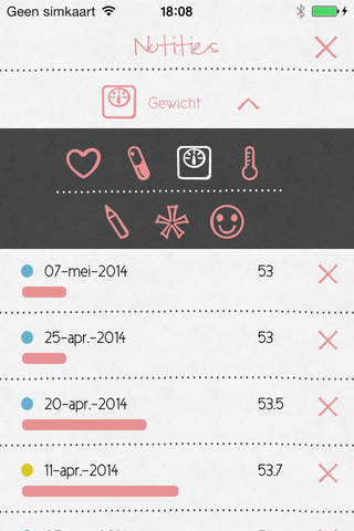 LoveCycles Premium  Menstrual Calendar screenshot 3