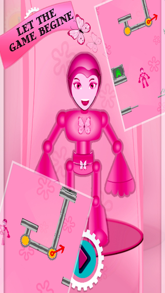 Pink Robo super power girl Pro