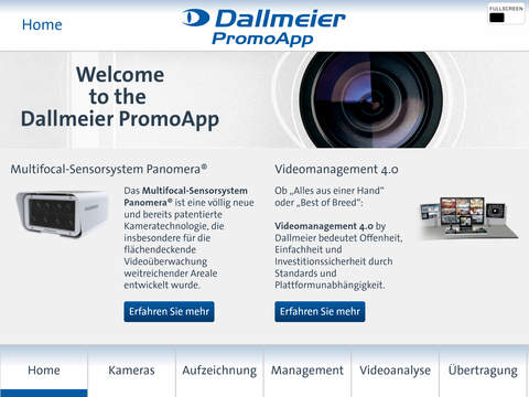 Dallmeier PromoApp Deutsch