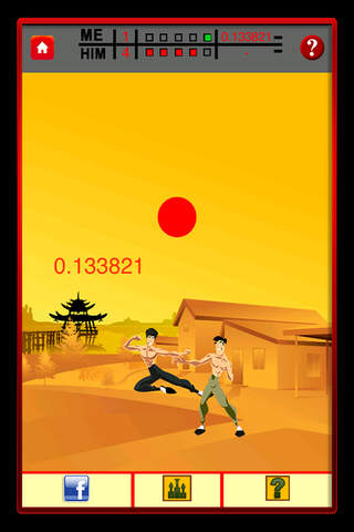 Super-Fast Kick Reflex : Karate Fight Knockout Competition FREE screenshot 4