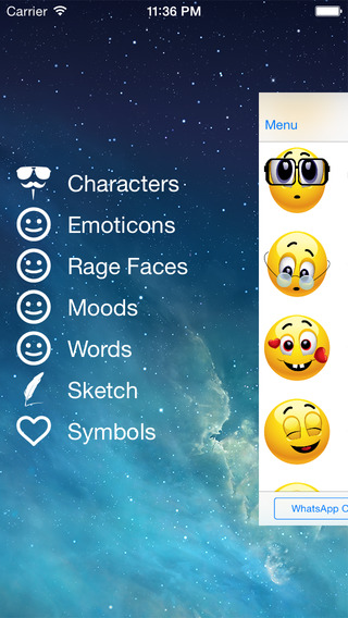Emoticons for Facebook