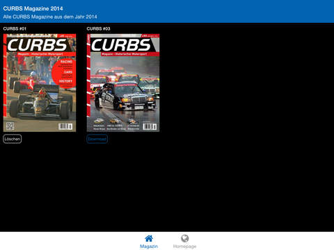 免費下載生活APP|CURBS – das Magazin zum Historischen Motorsport – Rennfahrzeuge, Rennberichte und History app開箱文|APP開箱王