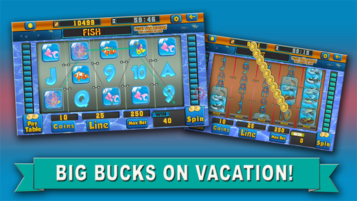 【免費遊戲App】Aaaaaaah! 777 Fish Vacation Slot-s Pokies Big Lucky Casino Pro-APP點子