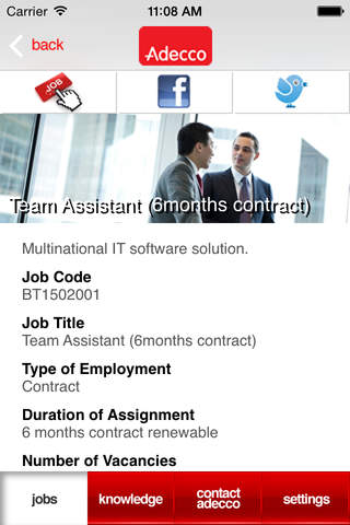 Adecco Singapore Jobs screenshot 2