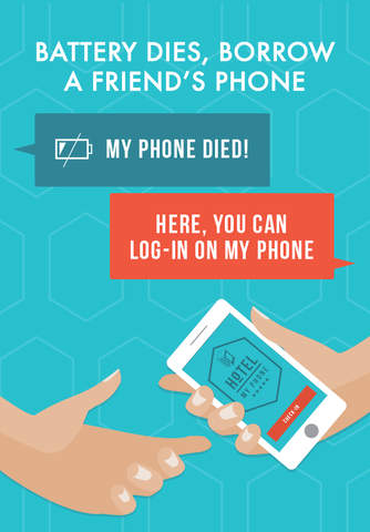 Hotel My Phone - Phone Share, text Friends screenshot 2