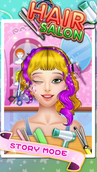 【免費遊戲App】Hair Salon - Fun Kids games-APP點子