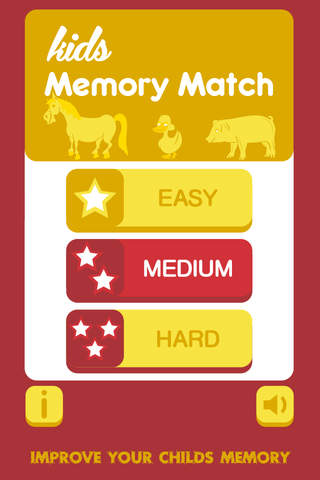 Kids Memory Match:Farm Animals screenshot 2