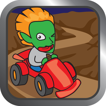 Zombie Racing - Scary Go Kart highway driving into the dead game LOGO-APP點子