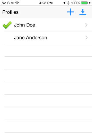 Diabetes Journal for iOS screenshot 2