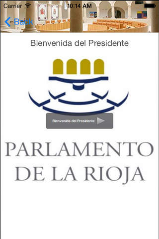 Parlamento de La Rioja screenshot 3