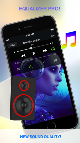 Equalizer PRO - volume booster great sound effects and visualizer for music fans