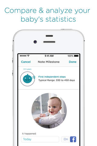 DataParenting - Baby Milestones Record & Predict + Parenting Tips screenshot 3